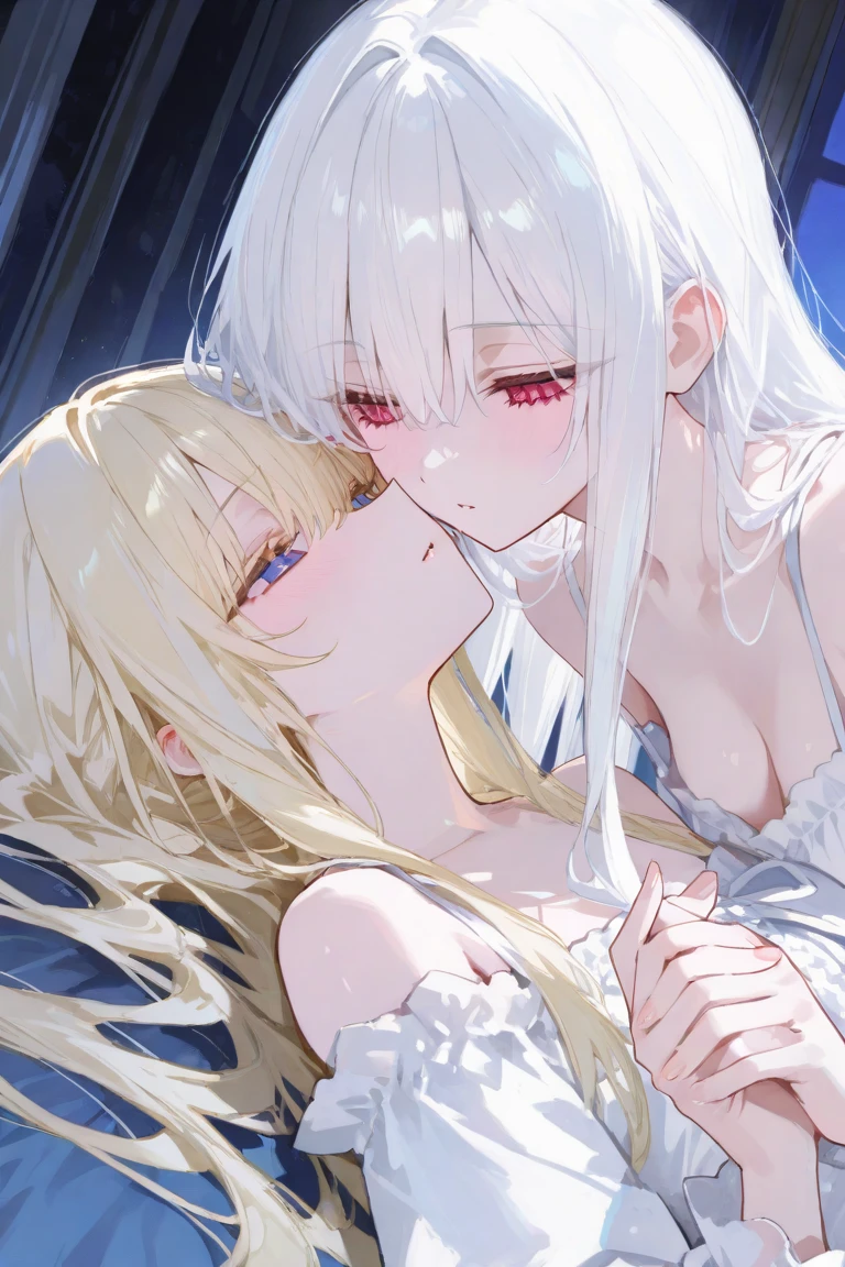 score_9, score_8_up, score_7_up, score_6_up, source_anime, highest quality, masterpiece, 2girls, autofellatio, anal fuck, futa, nude , skimpy, white skin, medium breasts, perfectly round breasts, body, taking in a giant penis, dynamic view, gold, powerful , cum covered