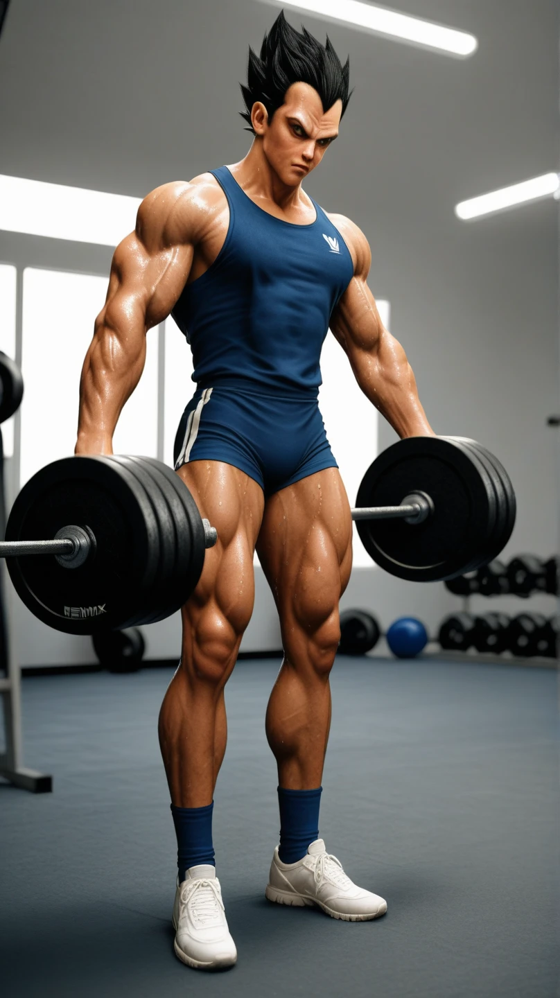 Anatomy of the muscles for bodybuilding training