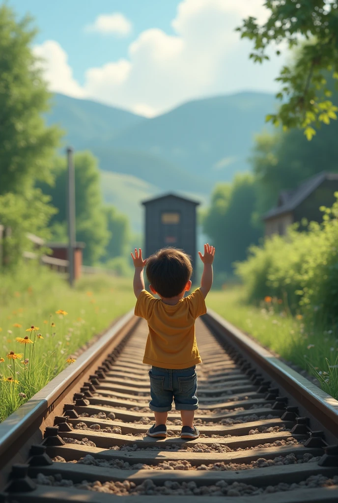 And from that day on, little Tommy discovered that every day held a new adventure waiting to be found..."