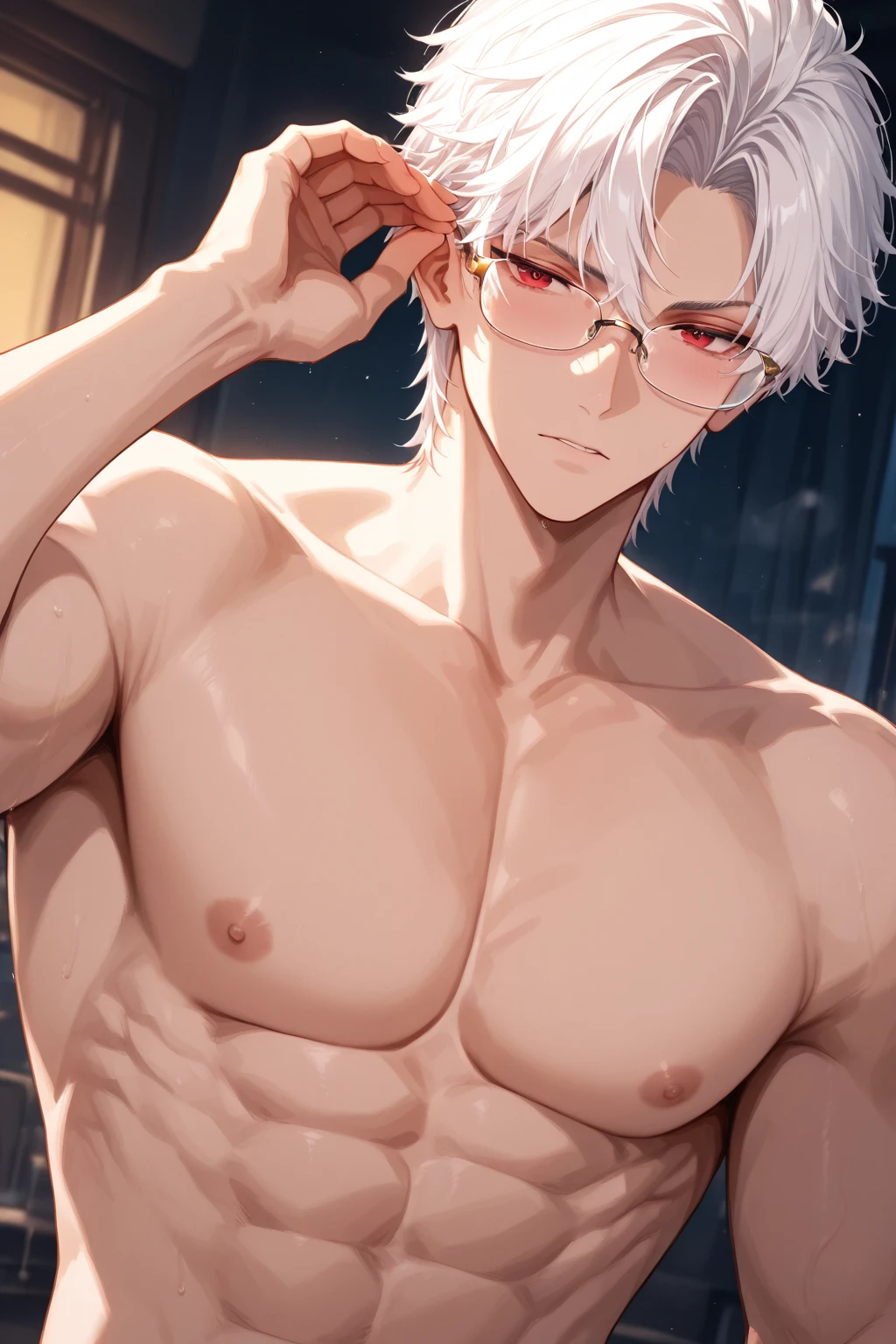 Henry without clothes