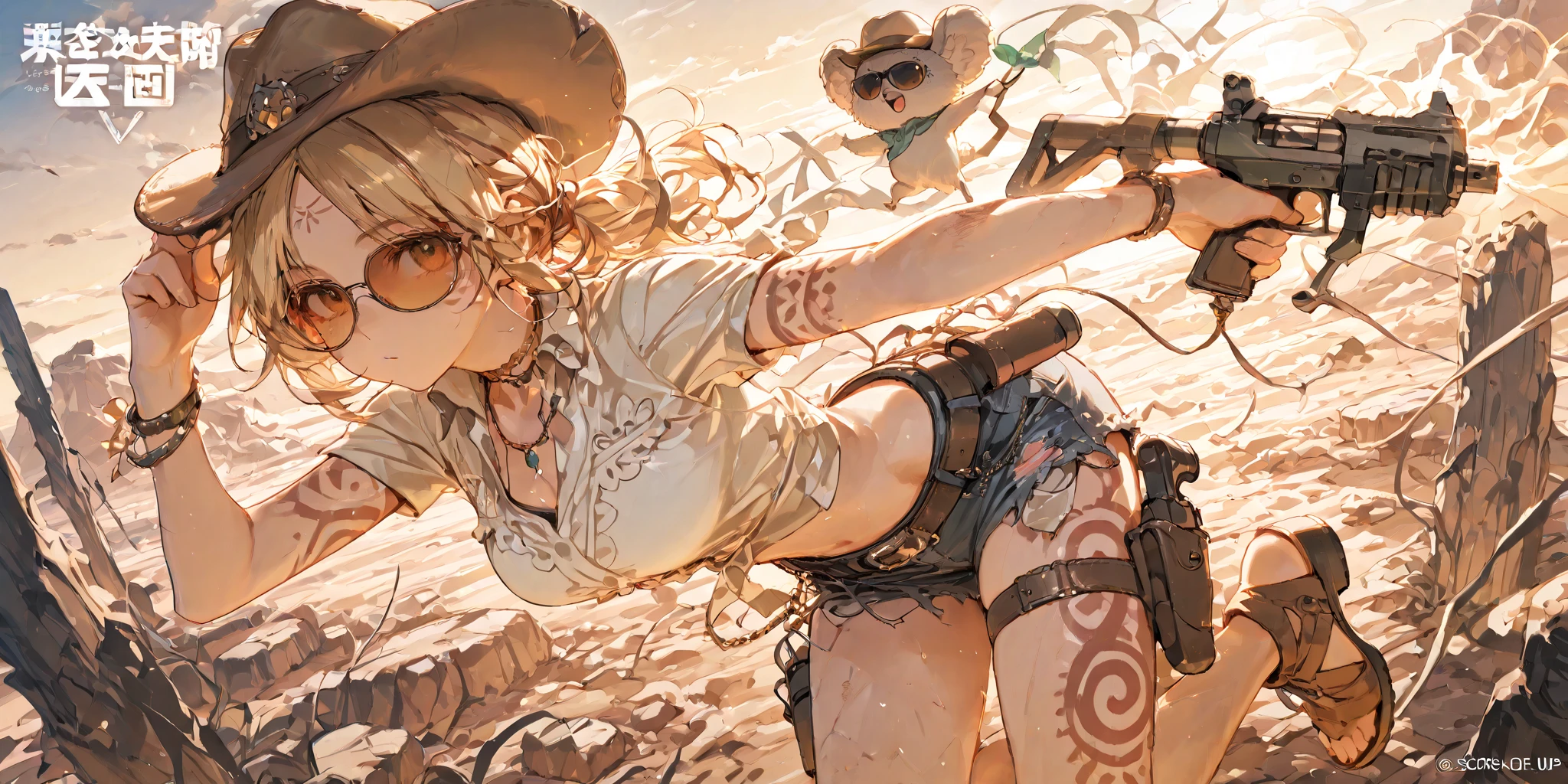 Cartoon illustration of a woman sitting on the floor holding a book and a clock, pixiv contest winners, Techniques for Health – Ms. Shaman, on pixiv, guys, afrofuturism anime, pixiv style, pixiv, By Yumi, , Digital art on pixiv, Highest rated on pixiv, wearing cybernetic bunny ears, bunnygirl，Completely nude，no clothes