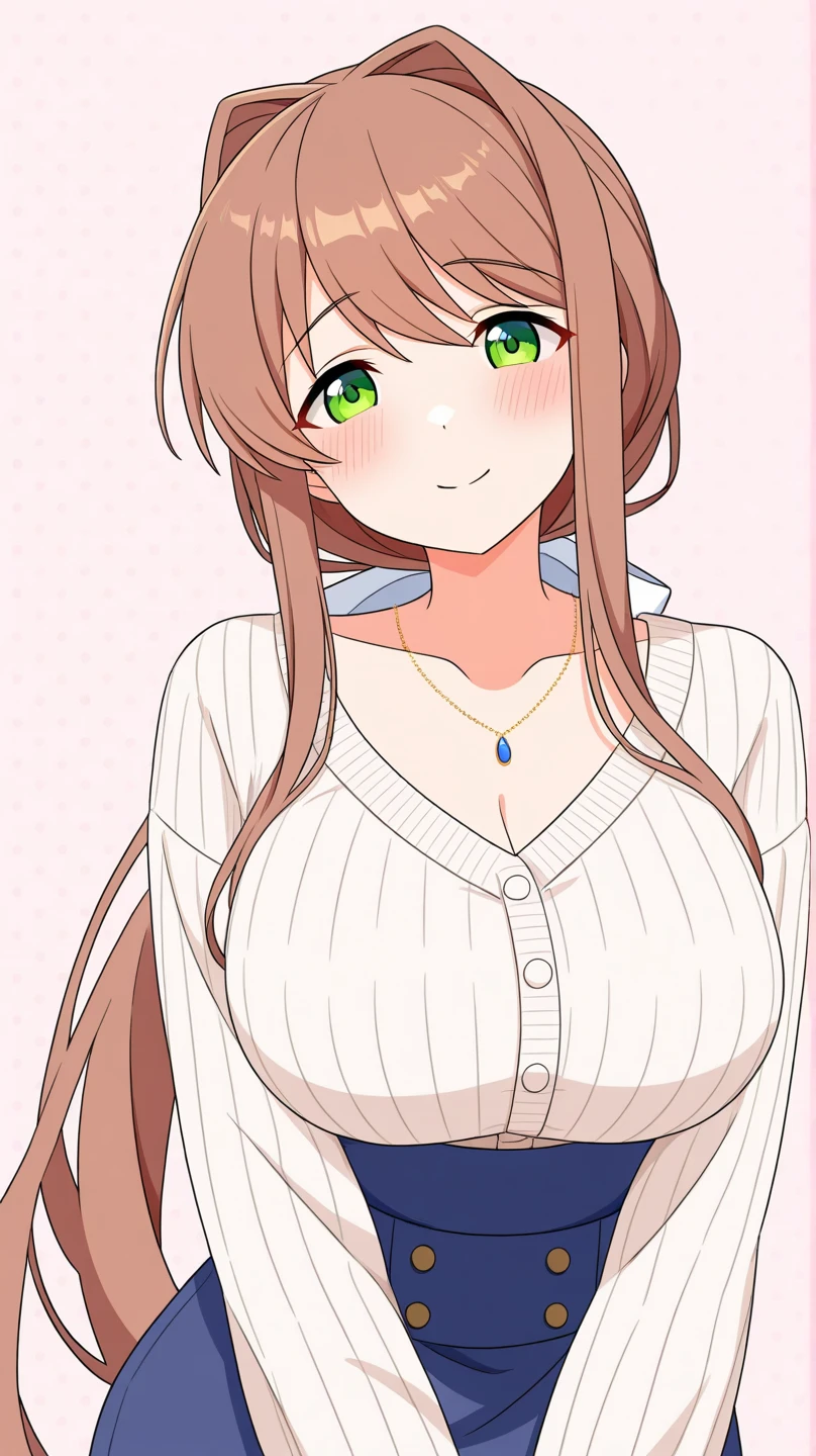 unreal,Unrealistic,Goofy,(Perfect quality HDR WDR Photoshop special CGI effects with gentle light),(High ISO:1.8),(High color saturation:1.4),(Vivid color scheme:1.3),(ultra-detailed extremely detailed streamlined hand-drawn digitally drawn anime perfect illustration taste :0.8),(water color taste:1.2),(sketch:1.2),BREAK,1 beautiful girl, (17 years old girl), Very detailed, colourfull, highest details, BREAK, (Huge breasts: 1. 2,), Clear skin, Beautiful skin, Shy skin, 1 beautiful girl, Brown hair, (Cat ears, Ponytail, medium-Long hair: 1. 2), (Light blue eyes, long eyelashes, Double eyelids: 1. 2),Solo,gleaming skin, Clear skin, Beautiful skin(best quality face),(Top quality glowing eyes),(The best smile,:D:1.45), BREAK, 1 beautiful girl, 1 beautiful girl, (17 years old girl), Very detailed, colourfull, highest details, BREAK, (Huge breasts: 1. 2,), Clear skin, Beautiful skin, Shy skin, 1 beautiful girl, Brown hair, (Cat ears, Ponytail, medium-Long hair: 1. 2), (Light blue eyes, long eyelashes, Double eyelids: 1. 2),Solo,gleaming skin, Clear skin, Beautiful skin(best quality face),(Top quality glowing eyes),(The best smile,:D:1.45),


break is break is (Transparency Theme:1.4), (Vivid colors:1.3) ((knitted sweater:1.2)), shirt pull spot lighting, BREAK,


BREAK 
(Red flower ornament:1.2), 

BREAK, ((Wonderland)),inside in room, Above, Bedrooms,Gothic decoration,((cup,flower, hoods,Indoors, Lily \(flower\),plant, potted plant, Standing, The table, vases, white blossoms, window:1.5),(symbolic:1.2),Backlighting,Waterfall,depth of fields,       BREAK,(Blurry background:1.3),(absurderes, hight resolution, Super Detail Art),cel shading,Clear Color, Lonely optical effect, Beautiful pictures, Bright glow, mystic atmosphere,(Close-up of girl:1.1), Mystical light particle effect,manga influence, clean line drawings,