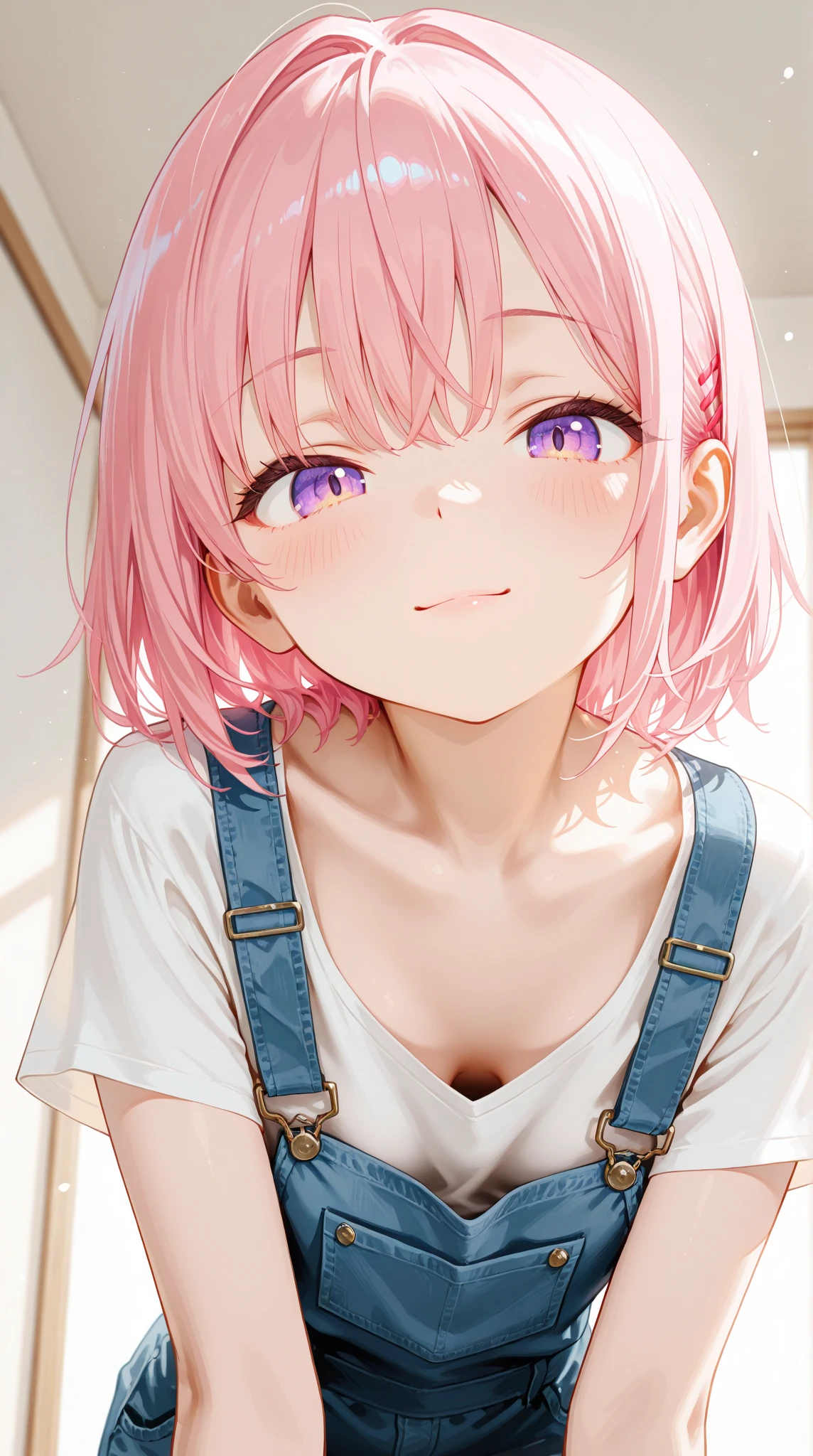 medium pink hair violet eyes sex and perverted like momo deviluke she is in the square of divinopilis mg