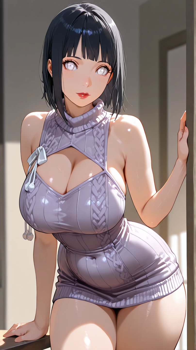 Perfect hands、Perfect Fingers、Perfect Anatomy、1 female、Ecstasy face:、Detailed eyes、Beautiful short hair、Very fine and shiny eyes、Fuller lips、Glasses、This image exudes reality、Capturing the essence of delicate portraits、Digital Art、Photorealistic and highly detailed technology、(Big Breasts:1.6)、(Wet Body)、Sweat、night、Beautiful body lineuscular、Abdominal muscles、Waterfront、(Beautiful legs can be seen through the slit)、(fancy long dress:1.3)、Droopy eyes、(Angle from below:1.2)