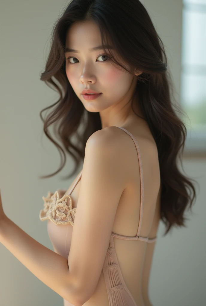 Cute slim asian teen girl naked