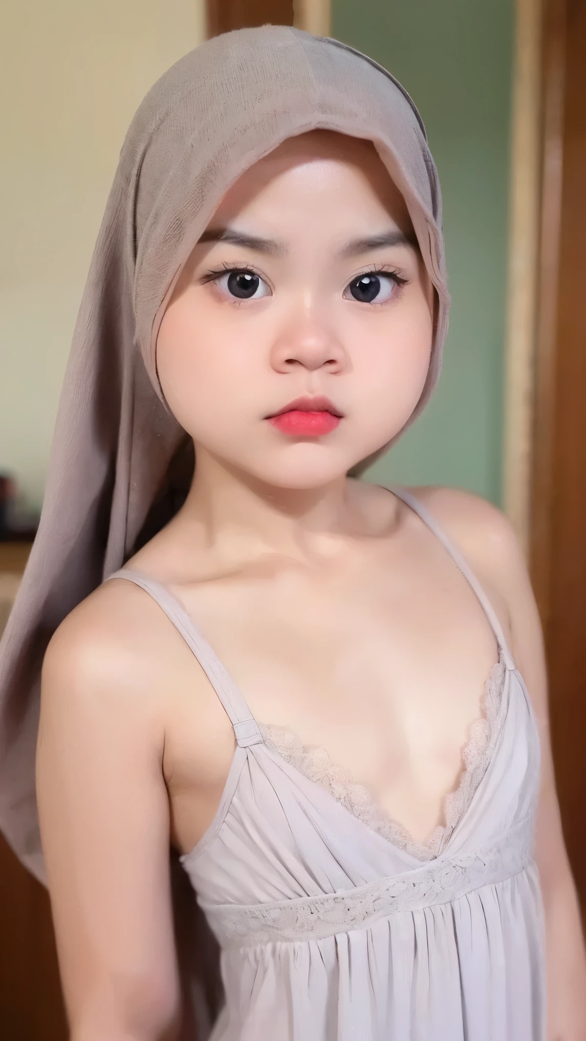 Behind, A compelling greyscale pencil drawing portraying, ((Open mouth)), Tiny (Wearing Lingerie), (((HIJAB MALAY GIRL))), masutepiece, High quality, UHD 32K, Realistic face, Realistic skin feeling , A Malay Lady, , , Very cute and baby-like face, (((FLAT CHEST))), (MATRIX WORLD), ((look In front at the camera and SADNESS)), ((())), (((CUTE GIRL))), ((Nude Green fluorescence)), ((CHUBBY)), (undress), Lolican Tininy. (Nude white fluorescence), straddling, twinkling star background,