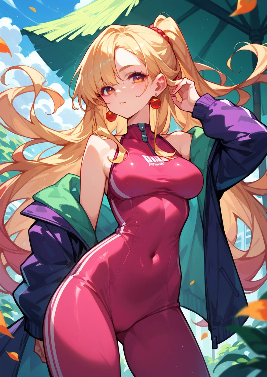 expensivequality illustration, masterpiece, Very delicate and beautiful, Attractive girl,(Gymnastics leotard, Floral print leotard,キラキラ輝く装飾が施されたLong sleeve leotard,expensive_Leg leotard,athletic leotard,tight-fitting leotard,Rainbow gradient leotard,Long sleeve leotard),thin,Slender body,slim,expensive school,Gymnasium background,Gymnastics Club,Gymnast,Princess, Beautiful Eyes,A light smile,(masterpiece, Highest quality:1.2), expensiveres, 非常に詳細な CG ユニティ 8K 壁紙, Perfect lighting, colorful, ultra-expensive res,4K,Super detailed, photograph, 8K, High resolution, 17 years old, whole body,