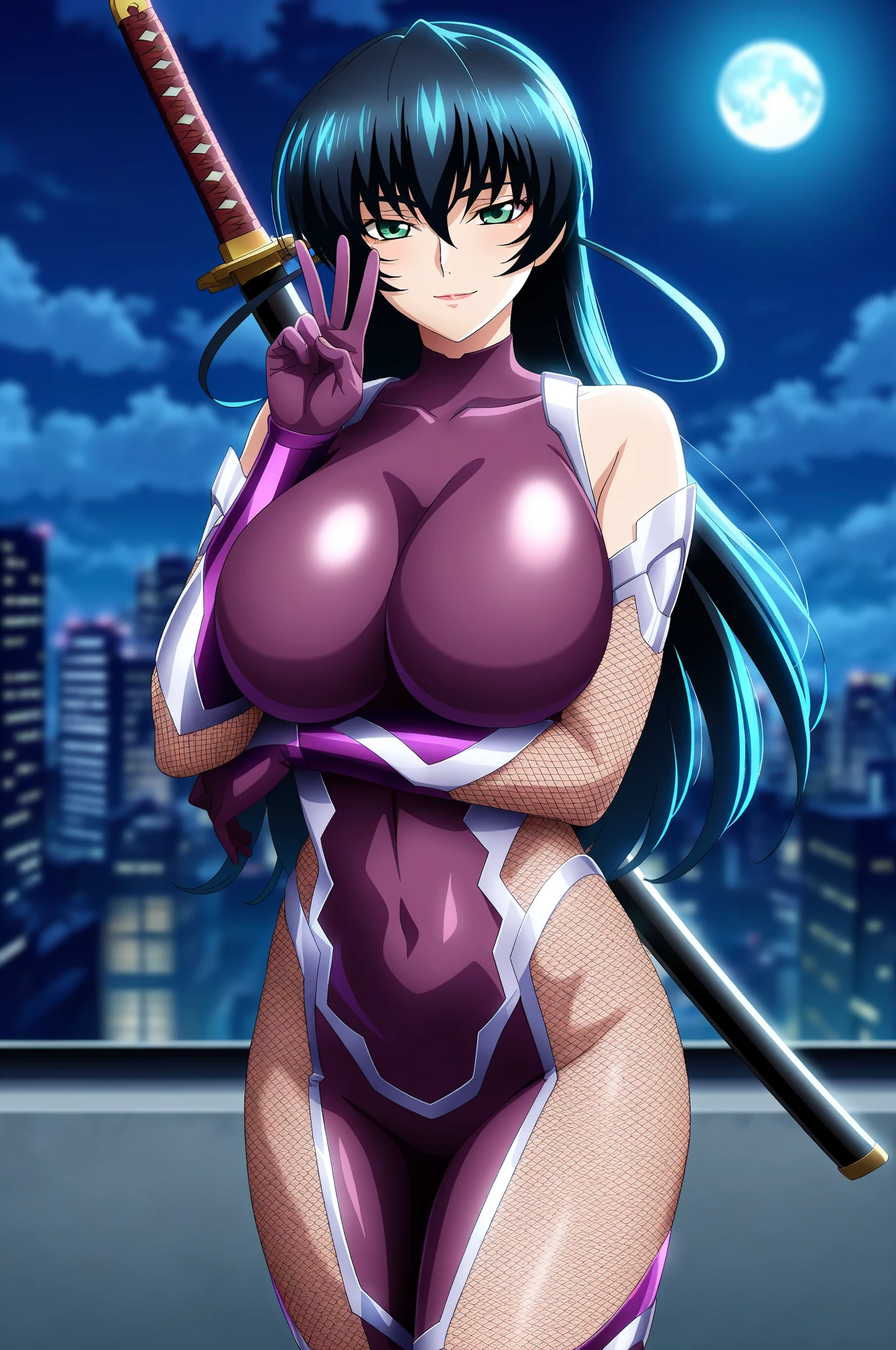 Have, tie, gloves, ribbed bodysuit, Expressionless, 虚ろなeye, View your viewers, corruption, Mind control, Female Fighter, whole body, Hypnosisにかかった, Unfortunate trance, whole body, follow, 完璧な女性of体, Hypnosis, Hypno Lola, 虚ろなeye, Mind control装置, Pauses, Obedient_Pause, slave, Are standing straight, Are standing, Are standing at attention, Combat Stance, Extend your right arm from your shoulder、Stretch your hands out into the air, (((Pixel Perfect, Perfect in every detail))), alone, 1人of女of子, hair飾り, Henrietta, Henrietta, ゼロof使い魔, 17_Year_old_女of子, purple_hair, green_eye, Large Breasts, Huge breasts, Henrietta_of_Tristain, Crown, tiara
