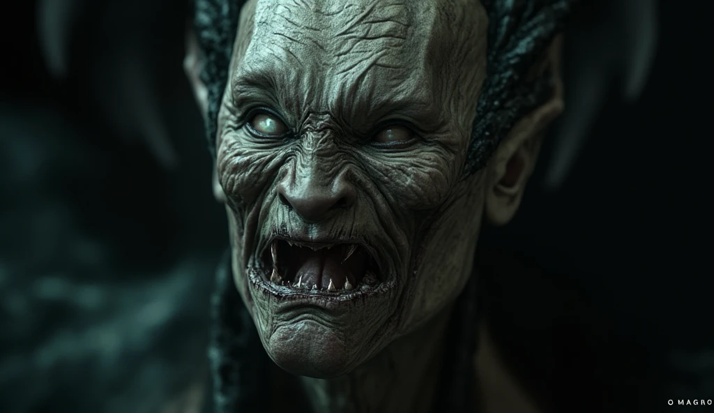 Alien Invasion，Zombie with a wolf face，Lots of long hair，Long horn，supernatural，Blood vessel，singing，Murderous，full body, How，colors，The city was destroyed，present，Facial features are carefully depicted，realistic skin texture，dark style，depth of field，highlight，Real light，Ray tracing，ok rendering，hyperrealistic，Best quality，8 K，Works of masters，super-excellent，Detailed pubic hair，Correct anatomy，Sharp focus on the eyes，hips，Facial features are carefully depicted, Outline only, Black and gray, Black and gray outline, sketch
