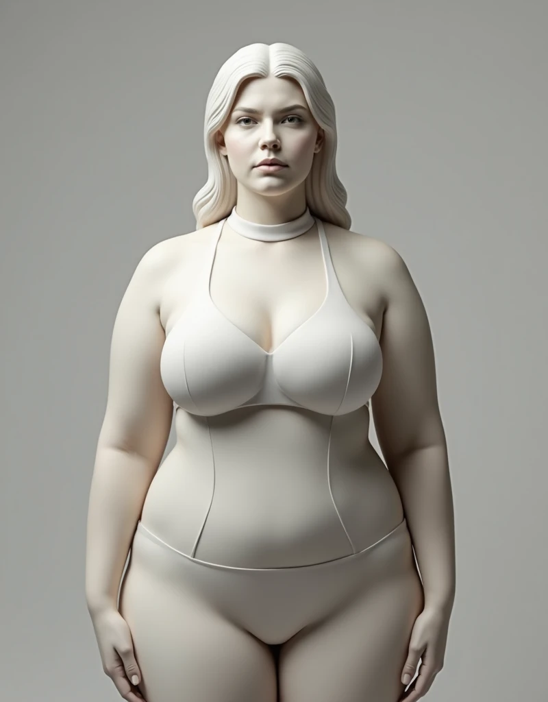 Masters of Animation, A perfect masterpiece, On a snow-white background、Cool outfits, Sexy and modern clothing、Sexy mature modern woman standing, Black Bob, Full Body Stand Posture, Thin legs, ((Large Breasts)), Detailed facial details, Natural and beautiful standing posture, Crisp and realistic body detail,(NSFW:0.8)