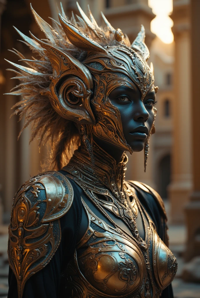 <lora:Nouvis>, Ultra detailed side portrait of female android, face like catrina, robot boy, sharp focus, sci - fi, fantasy art, digital illustration, dia de los muertos. octane render, unreal engine, global illumination, intricate detailed. concept art. art by artgerm and wlop and giger and greg rutkowski and rossdraws and alphonse mucha, 8 k
, detailed, realistic, 8k uhd, high quality