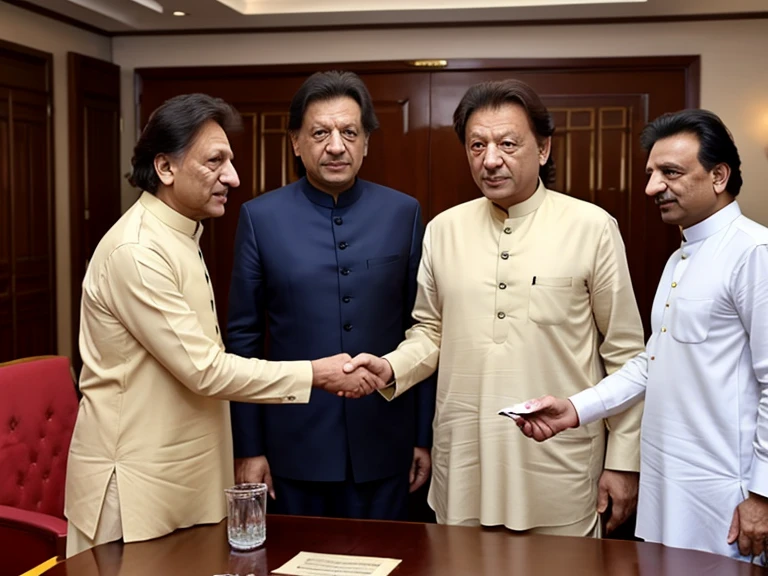 Prime minister imran khan meeting with phalestine peoples for helping them