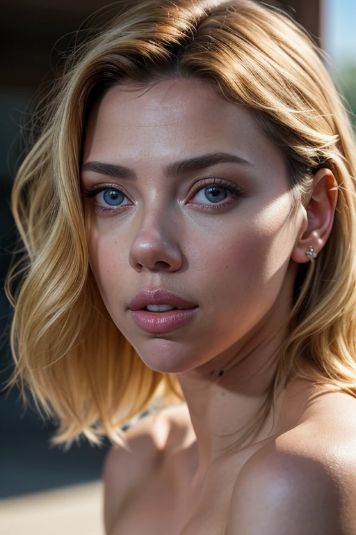 Scarlett Johansson, Full body shot, The FW, Raw photo, 超A high resolution,(Photorealistic:1.4), light brown hair, Smile, Bright pupils, high detailing, Realism, Fujicolor, Image Fill, viewfinder, Eye-Level Shot, 8K, Super Detail, nffsw, retinas, masutepiece, Anatomically correct, Textured skin, high details, High quality, awardwinning, Best Quality, hight resolution, 16 K, high-definition RAW color photography, Standing, Wearing a sexy red dress , Open Chest Dress, athletic bodies, Big breasts, Big ass, [scientific fiction],Ray traching, Shallow depth of field,(Detailed skin, diffused skin pores),photographed in a Canon EOS R5, 85mm lens, F/2.8, Sharp Focus, Smooth, Cinematic Film Still