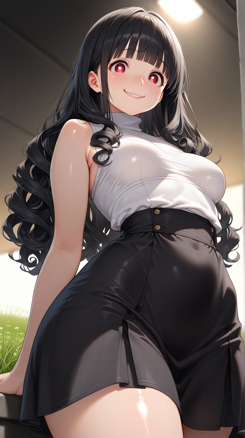 ((best quality)), ((masterpiece)), (detailed), perfect face,A beautiful woman in a gray top and white leggings poses for a photo, Tight fitting shirts, wearing tight shirt, Simple to wear, Tight clothing, sleeved, green-shirt, grey shirt, Dark green, Open fur clothes v chest, Wear a dark green sweatshirt, wearing a cute top, greys, track suit, ( ( Big breasts low-cut top, perfectly shaped , dark gray, huge , huge ass, slim waist 