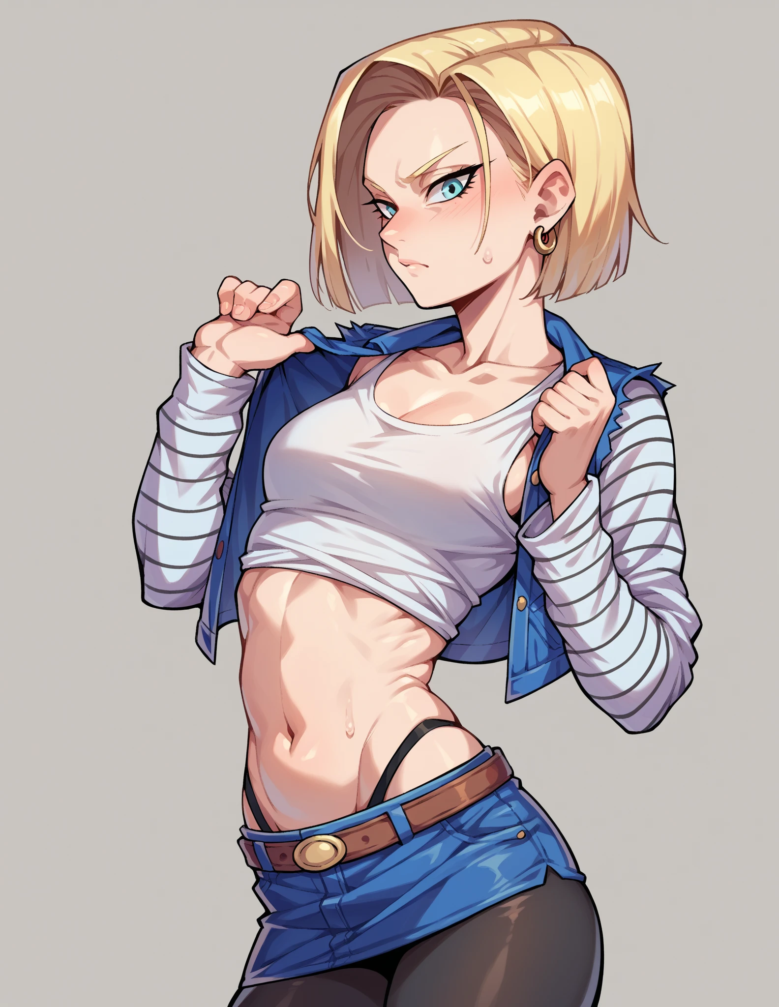 Android 18 busty