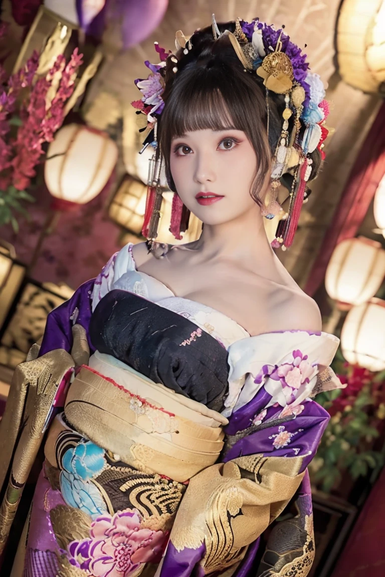 Close up portrait of woman in black kimono posing for photo,komono、Japanese dress、 With short hair,Okappa Hairstyles , Japanese Models, Beautiful young Korean woman, Korean Woman, Beautiful Asian Girl, goddess of Japan, 4K], 4 k ], 奈良美智, Asian Girl, 🤤 girl portrait、Mushroom cut、Hair Band、The hair band is pearl-colored