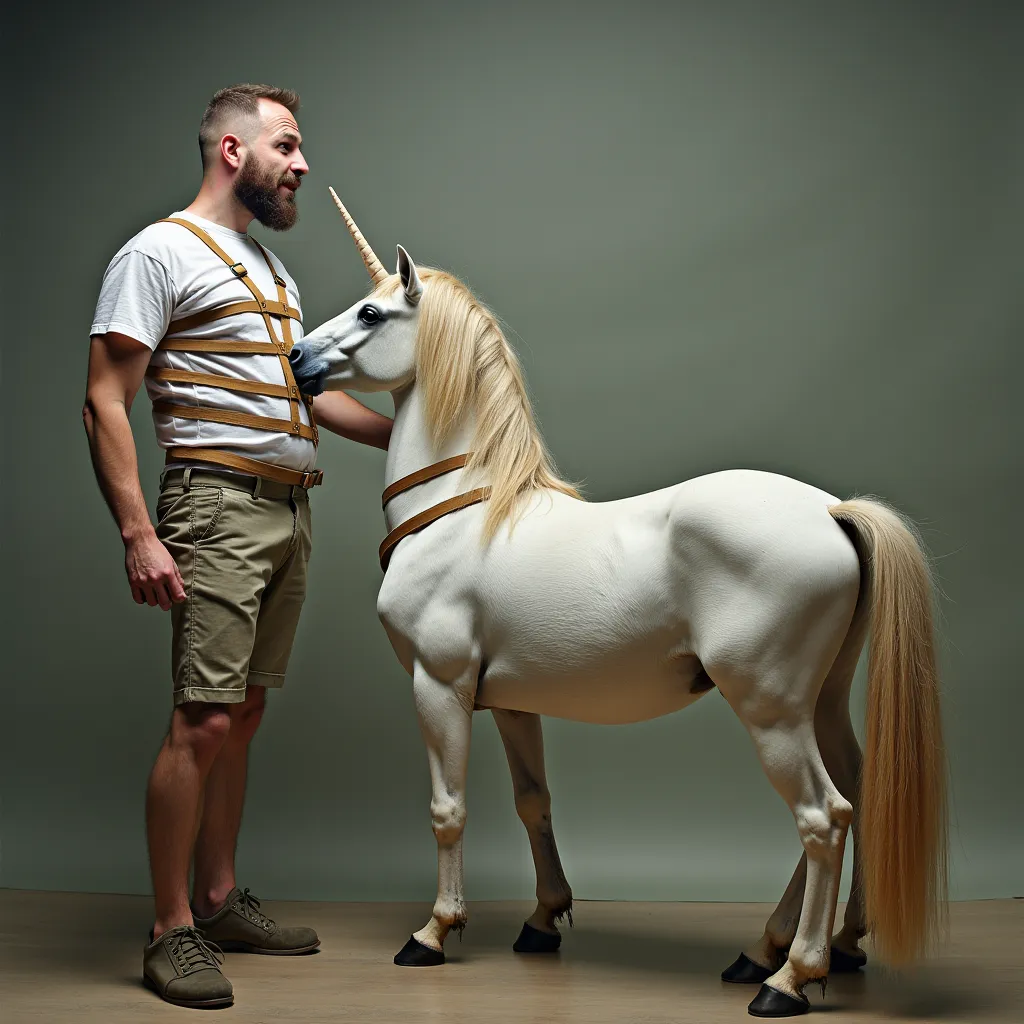 I want this photo to be transformed into the donkey face from the Disney movie Shrek.