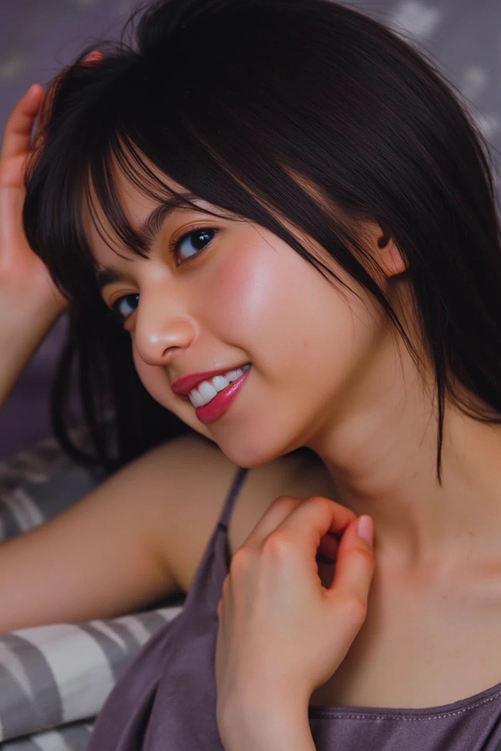 smile, unparalleled beauty, very beautiful woman, perfect balance,depth of field, Surrealism, Verism, cowboy shot, UHD, masterpiece, ccurate, anatomically correct, textured skin, super detail, high details, high quality, award winning, best quality, highres,