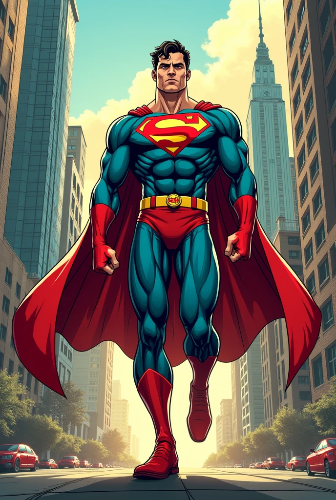 A Colombian superhero whose logo is the letter T and whose cape is a ruana. Drawn in classic American comics.