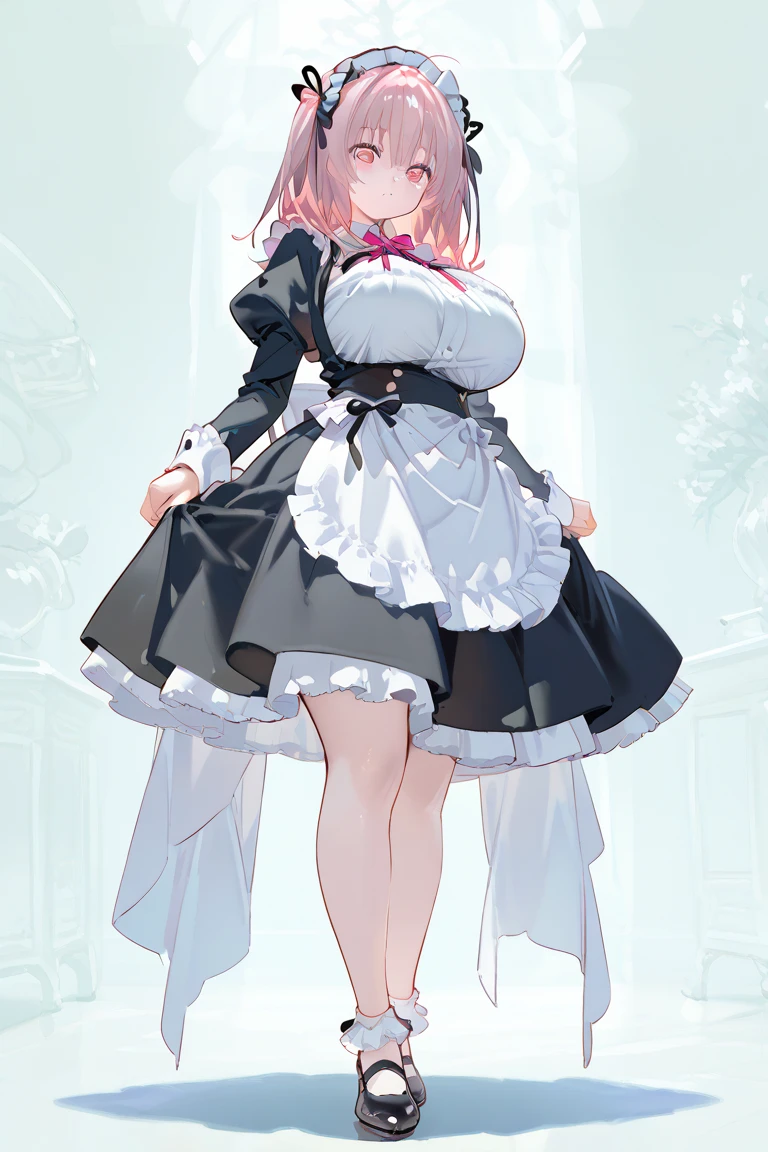 perfect human body,girl, mature female, mature, Beautiful wife,milf, long hair, french braid, side braid, Big, etc,blush, lipstick,(Very detailed background、snow,Glass flower room), clavicle,(ultrashort)ta skirt,translucent,((woman with fever)), huge ,((The expression of color)), (blush:1.2),