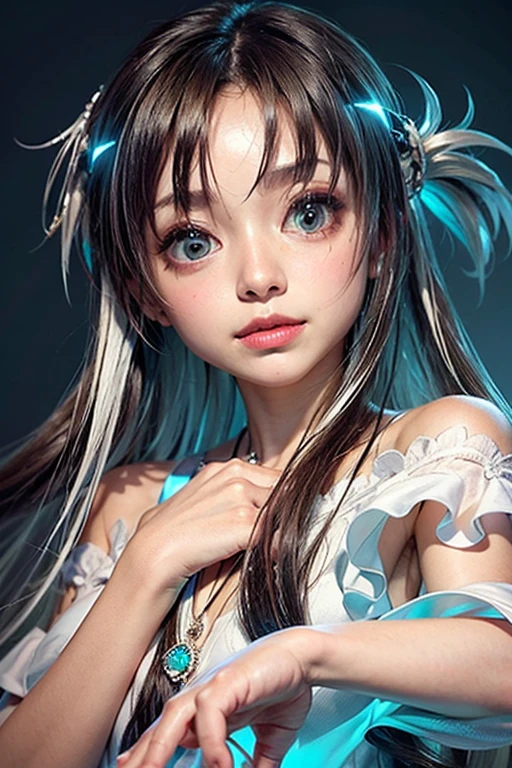 1girl, {an extremely delicate and beautiful girl}, blue eyes, black hair, sweet smile, wallpaper, best quality, close-up --auto --s2