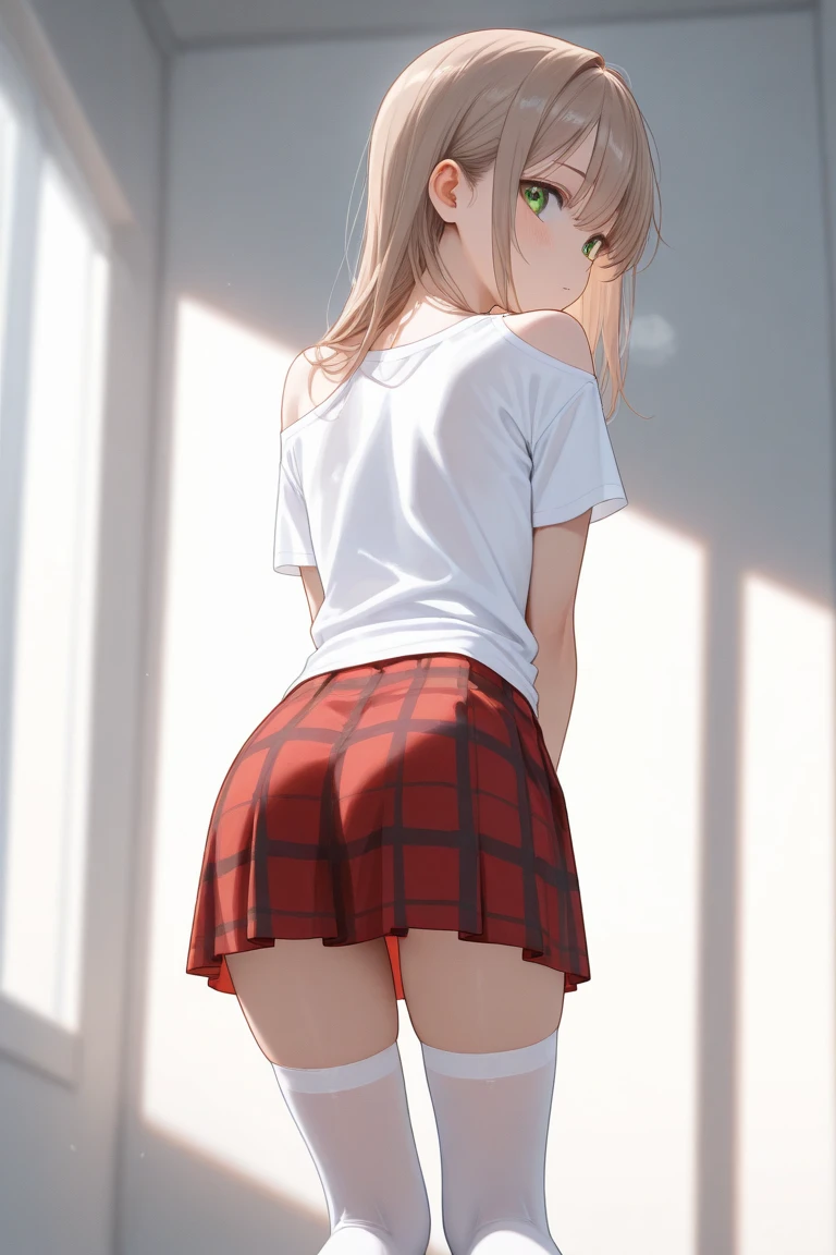 (masterpiece, best quality), 1 cute girl, (gyaru), short sleeves, mini skirt, (showing off panties, lift the skirt by self:1.3), shy look, look of contempt, (video distribution site:1.4), bright lighting, showing off crotch, in smartphone screen, ideal ratio body proportions, shiny panties, luminous panties, glittering panties,