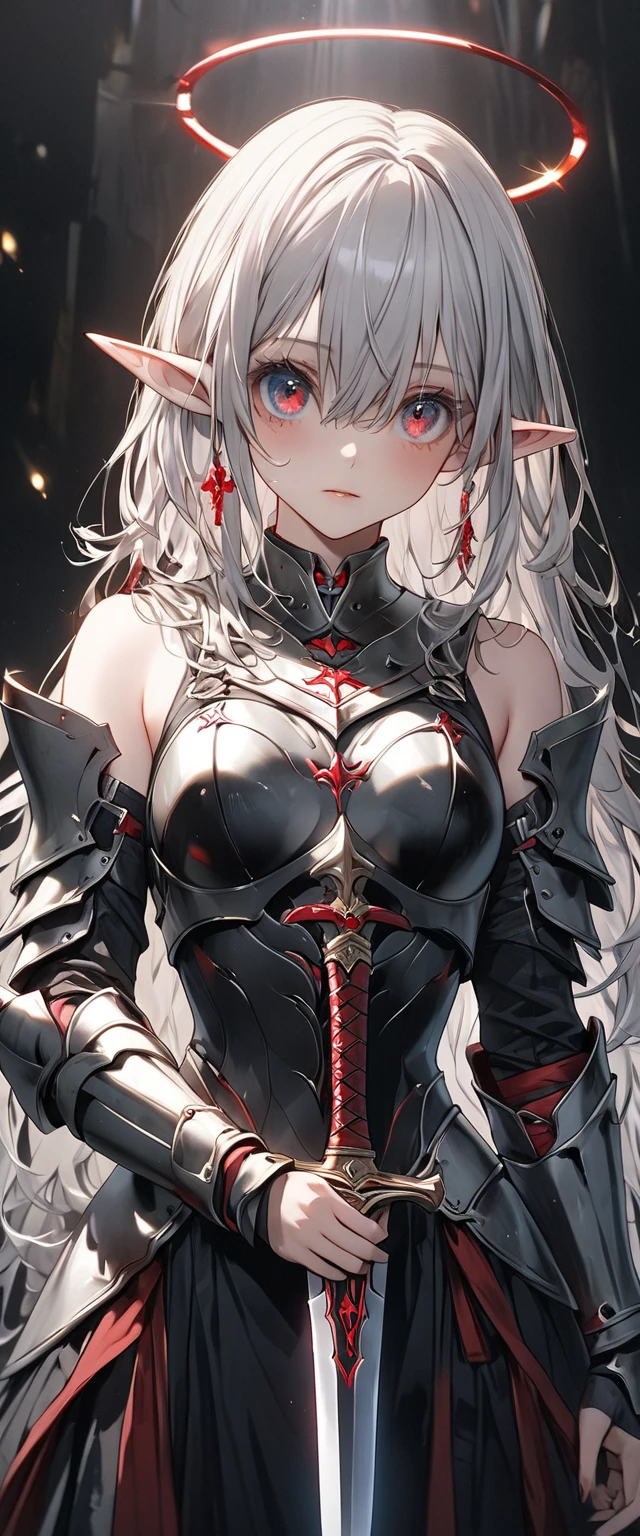 Neck, cross necklace