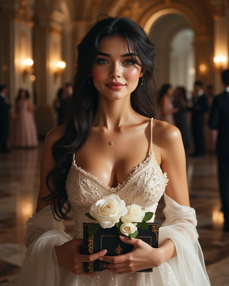Adriana Lima, thick brown hair, chaude menue, Fille ukrainienne, Wavy brown hair, Dasha Taran, jolie belle brune, (((une Belle femme))), ((((1 woman)))), Realistic photo of a woman in a purple dress with a bouquet of flowers, Painting of beautiful, Elegante digitale Fotokunst, Beautiful photo by Helmut Newton, Beautiful photo, elegante Dame, gorgeous woman, ethereal beauty, elegante Frau, beautiful art, A beautiful photo, elegantes Foto, beautiful character painting, Beautiful, beautiful digital art