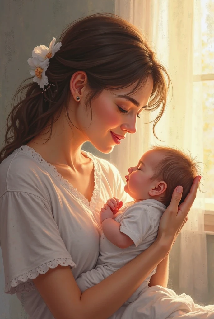 Loving mother picture