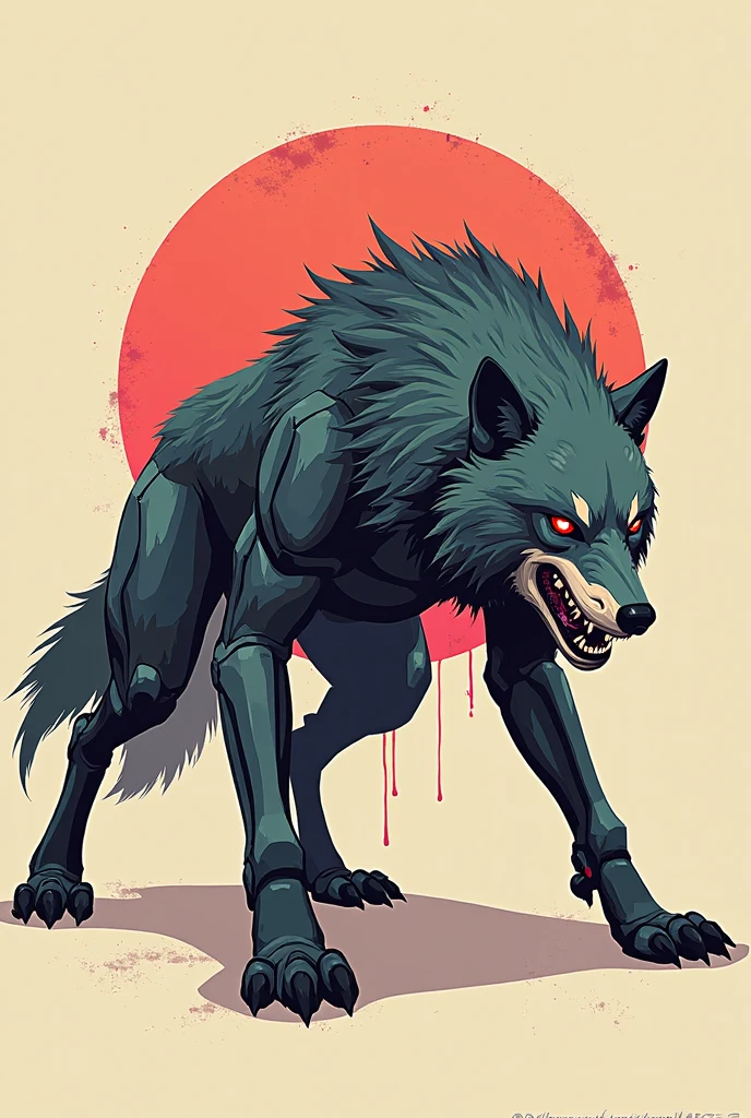 Corrupted Alpha Wolf