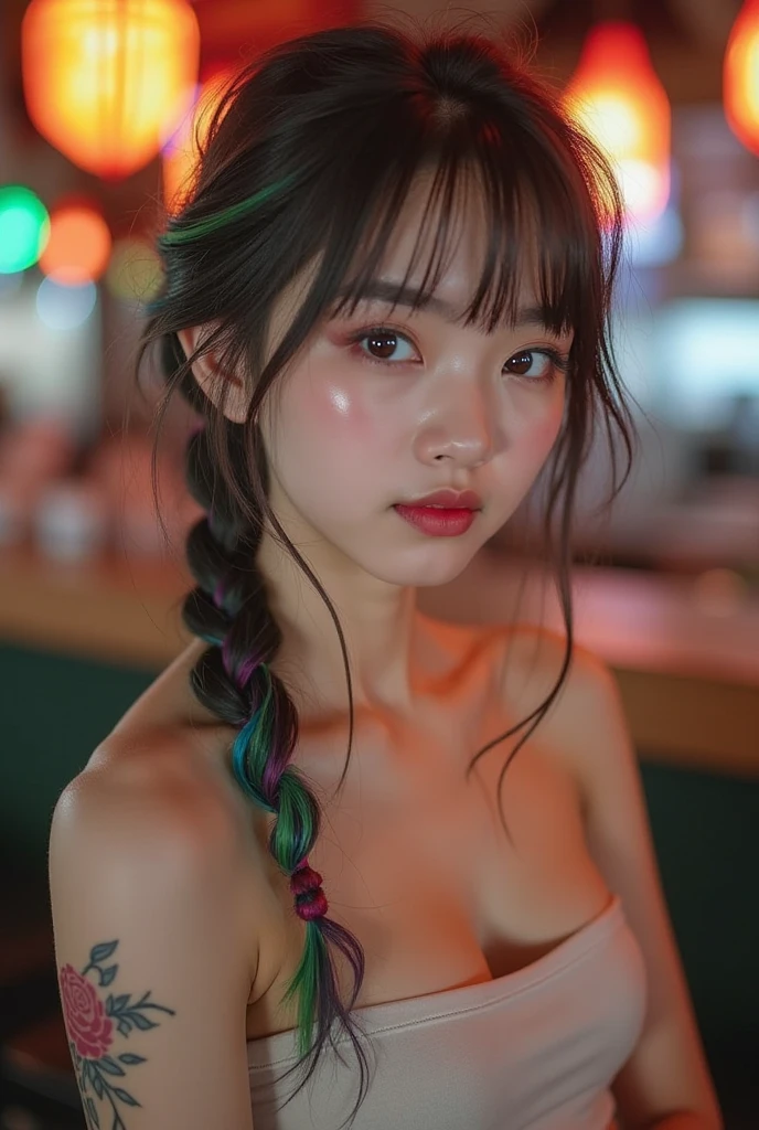 (Browsing Caution:1,4),Mix 4, (8k, RAWphotograph, Highest quality, Tabletop: 1.45), (Realistic, Realistic: 1.37),illumination, night, プロのillumination, photographn mapping, Radio City, Physically Based Rendering, Gradient Brunette, 高品質のphotograph, High resolution, 1080P, (Detailed facial depiction), (Detailed description of the hand), (Delicate CG), Extreme light and shadow, Rich details, (Detailed facial features), (Highest quality), Look in front of you, Highly detailed face, Highly detailed lips,  超High resolution, (Faithfulness: 1.4), photograph, 1 person, [(sad)],  , Thin limbs, movie, Cool pose, I Cup, Highest qualityな完璧なボディ, photographのような, (1 person: 1.3), Perfect balance, (Huge, Perfect breasts, Areola),(Realistic, Photorealistic:1.37),1 personの少女, Cowboy Shot,Professional Lighting, Photon Mapping, Radio City, RAWphotograph、(Photorealistic:1.4)、Octane Rendering、Complex 3D rendering with ultra-detail, Studio Soft Light, Rim Light, Vivid details, Super Detail, Realistic skin texture, Detailed aspect, Beautiful details in the eyes, Highly detailed CG Unity 16k wallpaper, compensate, (Detailed Background:1.2),Highest quality, 超A high resolution, Tabletop, 1 personの少女, 1 personの,alone, Upper Body,View Viewer, Black Background, Bobcut, short hair, Multicolored Hair, compensate , Lips parted, Black Lips, eyeliner, Gothic, Goth Girl,((Light on face:1.2)),((movie照明:1.2)),(Photorealism:1.4),((necklace)),((A woman who always smiles)),((nightのプールサイド:1.6)),((Lighting on face:1.1)),((Delicately depicting the face:1.2)),(Pixie Cut:1.5),((Multicolor hair color:1.4)),(((Completely naked))),(((nsfw))),(((Completely naked))),((((Completely naked)))),(((nsfw))),((Small breasts:1.2))