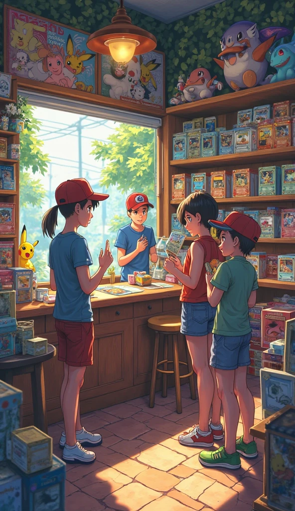 pokemon\(pikachu\), 1boy, solo,muscular TRADING CARD