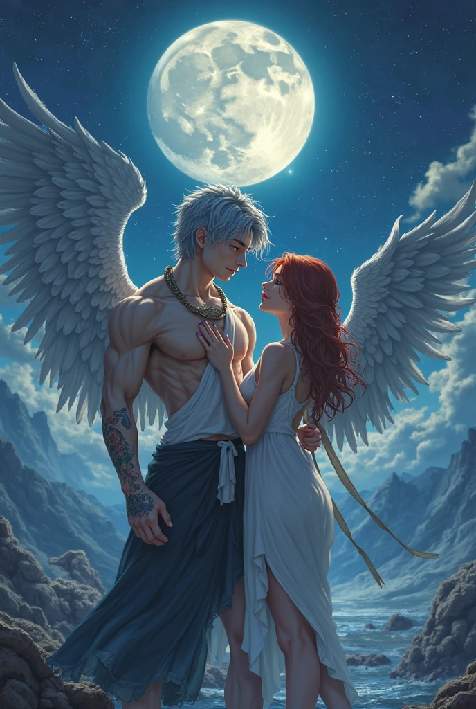 1male people　wingspan　Ruins　natta　The large　1 moon　murky　murky　ember