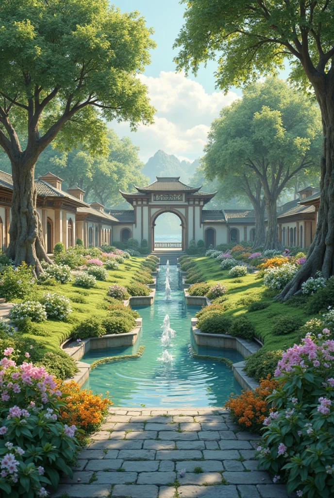 Shanti aur Sukoon ka Ghar – Haseen Mahol, Mehfooz Zindagi."
(Lush green parks, gated entrance, peaceful atmosphere)