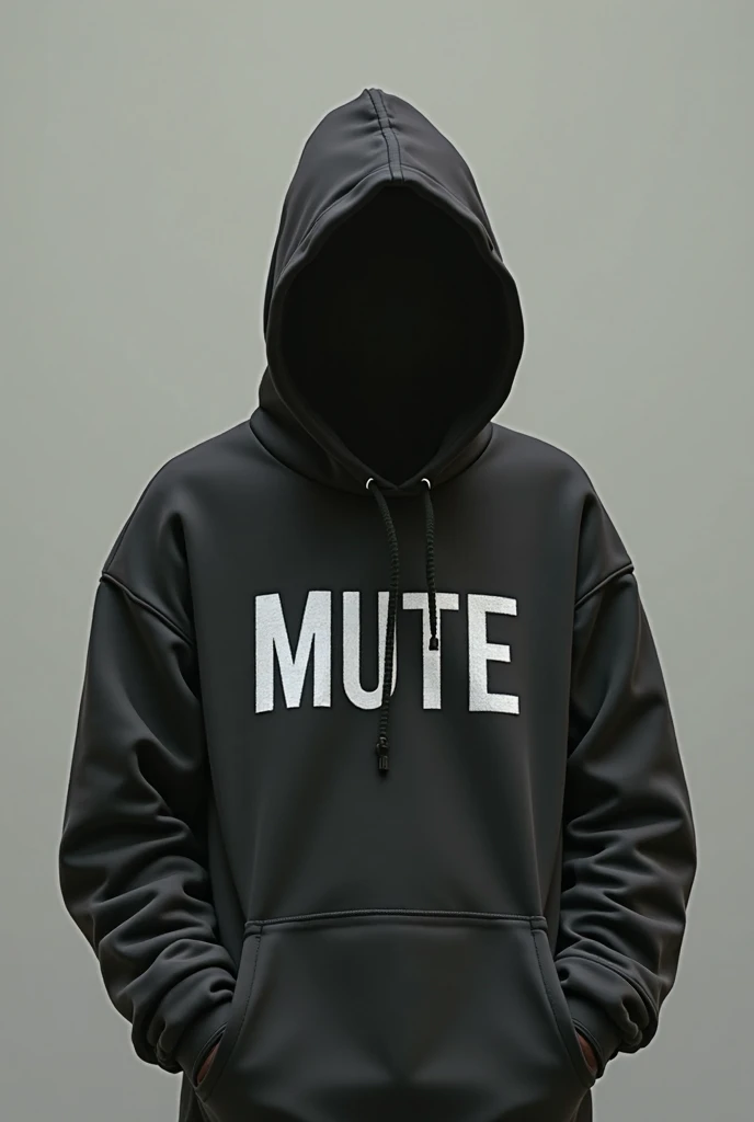 Make a masculine character who has a sweatshirt that says NOOB and wears a mask