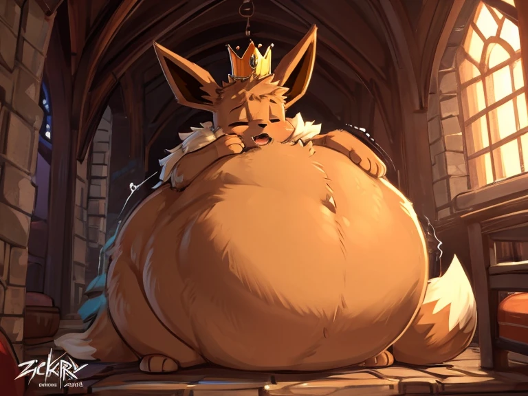 (by lindong, by null-ghost), throne room scenery, looking at viewer, regal, (uplight, highly detailed facial features, detailed symmetrical eyes, bright pupils, detailed face, multicolored eyes:1.0), (masterpiece), (extremely detailed illustration), (soft shading), 8k, hi res, best quality, giant body:1.8, wide body:1.6, wide shoulders:1.5, huge pecs:1.8, big thick arms:1.6, big thick legs:1.6, big biceps:1.6, big belly, excessive huge muscle:1.6, huge buff muscle:1.4, big muscles:1.3, veiny muscle:1.3, thick thighs:1.6, massive size, handsome, muscular male anthro, solo, perfect anatomy, perfectly detailed teeth, five fingers, four toes, perfectly detailed hands, perfectly detailed feet, perfectly drawn legs, perfectly drawn arms, perfectly drawn head, masculine face, full body, detailed muscles, hairy, hairy chest, hairy belly, hairy arms, hairy shoulders, hairy legs, asgore, bara, belly, blonde hair, erect cock