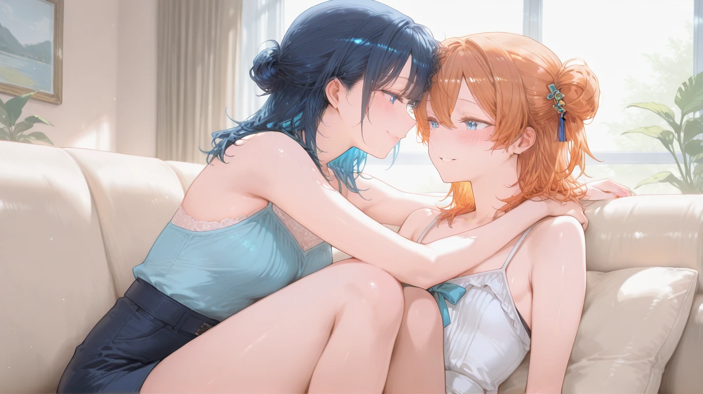 Highest quality, masterpiece , wallpaper, One beautiful girl, Highly detailed eyes and face, Beautiful attention to detail, Blue Eyes , Beautiful dark red hair , deep night, 20-year-old , Large Breasts、Nipples , Hairstyle Nuance Long , Mole on cheek , Ahegao , ??????? face , ????????????, ?????? , Sticking out tongue , Drooling from the mouth , Nakano May , sweating , Costume dress shirt , show off my crack , Pose to invite men , no bra no pants , Expression of sigh , time night , lick , face dripping , right hand between legs , full body , open legs ,make love , grab wet , heart-shaped pupils , shiny skin,