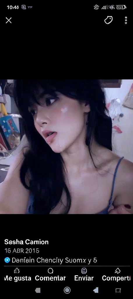 araffed woman with a big breast posing in a white shirt, tongue out, cindy avelino, violet myers, angelawhite, posing in a bedroom, solo photoshoot, bella poarch, sexy pose, portrait sophie mudd, sexy :8, mai anh tran, basia tran, asian girl, 2 4 year old female model, ayahausca
