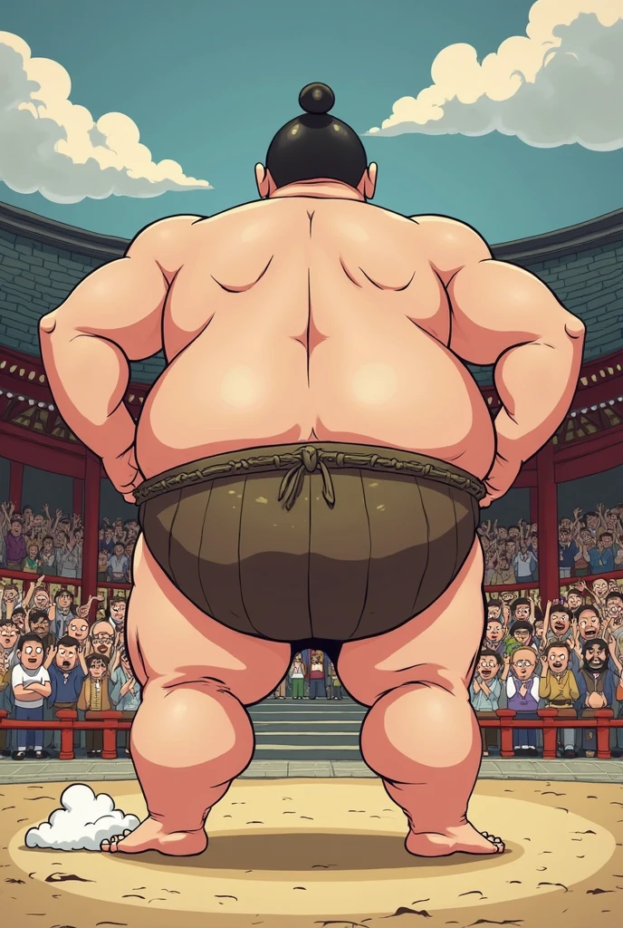 Sumo、熊とカンガルーが土俵でSumo、An illustration