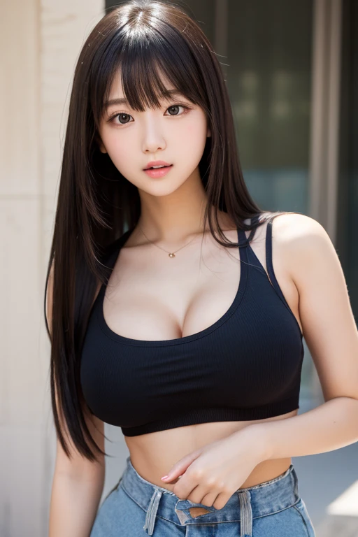 Sexy busty girl