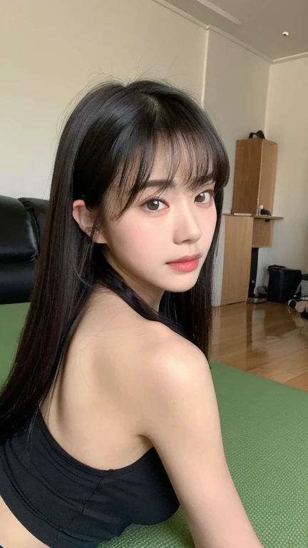 (((medium hair))), highest quality, 8k, HDR, High resolution, confused:1.2, blurred background, Bokeh:1.2, photograph, (RAWphotograph:1.2), (realistic:1.4), (masterpiece:1.3), (intricine details:1.2), 25Year, 一人in, japanese girl, delicine, beautiful, (fine eyes), (detailed facial feinures), , (((small breasts))), Perfect for your skin, (looking for_in_viewer), from_front, (skinny), (highest quality:1.4), (ultra High resolution:1.2), cinema light, (extreme detailed illustrinion), (lip gloss, highest quality, ultra High resolution, written boundary depth, caustics, wide range lighting, ninural shading, 85mm, f/1.4, ISO200, 1/160Year代:0.75),1 girl, 一人in, smile、服はランダムinす
