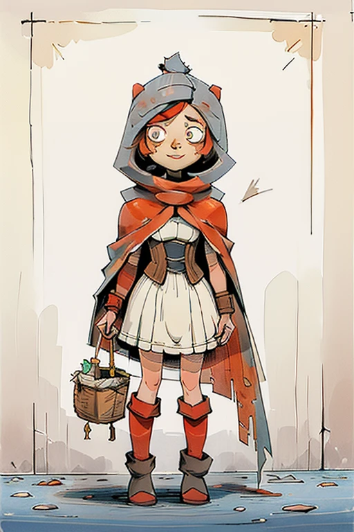 masterpiece, ultra-detailed, best quality, illustration, 8k cg wallpaper, an extremely delicate and beautiful, 1girl, solo, (((holding one iron lantern))), ((pitch-black darkness)), ((light only from lantern)), perfect anatomy, cute face, worried expression, blushing, highly detailed face, sparkling eyes, deep blue eyes, beautiful detailed eyes, orange hair, shoulder-length hair, braided hair, messy hair, highly detailed hair, hood, cute necklace, slim body, large breasts, button-down shirt, cloak, cleavage, perfect arms, realistic hands, realistic fingers, cute arm accessories, cute hand accessories, tight cargo pants, perfect legs, highly detailed clothes and accessories, ((warm lantern light only)), cute, pretty, beautiful, sexy, perfect body, (background: extremely dark forest, dead trees, mist, dead brambles, intricately detailed items in background), <lora:XStarve:1>
