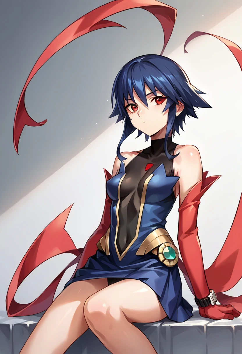 (masterpiece, best quality, ultra-detailed), KaganoAI, purple hair, red eyes, magical girl, standing