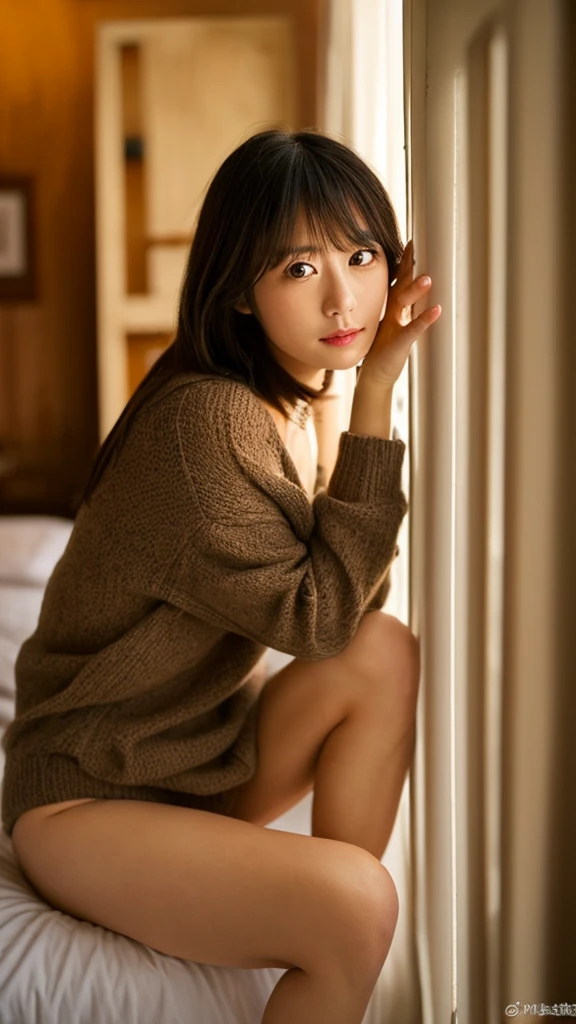 (Dot pattern、水玉水色bikini:1.4)、bikini、In a swimsuit on the beach、Excited girl、The sky turns red、Wet white t-shirt and jeans、、Light brown hair、Elegant hairstyle、Blue Eyed Woman、A woman with a cute upward gaze、When the sky gets dark、The sky turns red as the sun sets、Tight clothing that shows your body lines、、Elegant summer knitwear、Elegant summer sweater、Dress elegantly着こなす、Luxury Bagedium Shorthair:1.4))、The sun shines on her、Light brown hair、Light brown hair、The sky was dyed red、There are clouds、private's cute、彼女のAmple breastsは服の上からでも明らかです.、輝く太陽はとてもbeautiful、Dusk is approaching、Lens flare、I can see the sunset、((Sunlight reflecting off the ocean、Ocean View、The sun shines on the sea、'beautiful.、Small earrings、private'evening、Birds are also flying、、Brown Hair Color、Tying up hair、The woman is on the right:1.4))、Luxury leather belts、Shiny clothes、Light beige hair color、Background Blur、Braid only the front hair、Light brown hair、{{Cowgirl Shot}}、((Close-up shot from the waist up、Ample breasts:1.4))、にっこりsmile、Silk clothing、服からでも分かるAmple breasts、Braid only the front hair、Cowboy Shot、Gorgeous white collared silk shirt and brown skirt、Dress elegantly、Luxury Bags、素敵なsmile、((Ample breasts))、Full body photo、ring、Short skirt、Tuck your hair behind one ear、Silver Necklace、smile、 Elegant ponytail、Caustics、Highly detailed photos、Very beautiful and ideal short hair、Super no makeup、(8k、RAW Photos、Highest quality、masterpiece:1.2)、(Realistic、Realistic)、1 girl、((Medium Short Hair、Looking into the camera:1.4))、Hair blowing in the wind