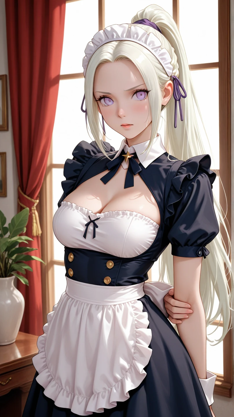 (masterpiece:1.2, Highest quality), (Realistic, photoRealistic:1.4), Beautiful illustrations, Accurate human body、Perfect human body、Detailed and elaborate figures、
Looking at the audience, whole body, Front view:0.6,
3 women, Japanese, ((1. Girl with short black hair :1.5, 1 Girl with multi-colored hair:1.5, 1 Blonde long hair girl:1.5)), Hair fluttering, bangs, Hair between the eyes, ((大きくBeautiful breasts, Narrow waist, Big Ass))
Beautiful Hair, Beautiful Face, Beautiful and detailed, (Brown eyes:1.3), Beautiful clavicle, Beautiful body, Beautiful breasts, Beautiful thighs, Beautiful legs, Beautiful fingers, Perfect Anatomy:1.3, Perfect Anatomy
SEXを誘う女の子、
((Maid clothes:1.5, choker:1.6)),
((Place your left hand on your chest, Spread your legs:1.3)),
(Blushing, glaring at the viewer:1.3)