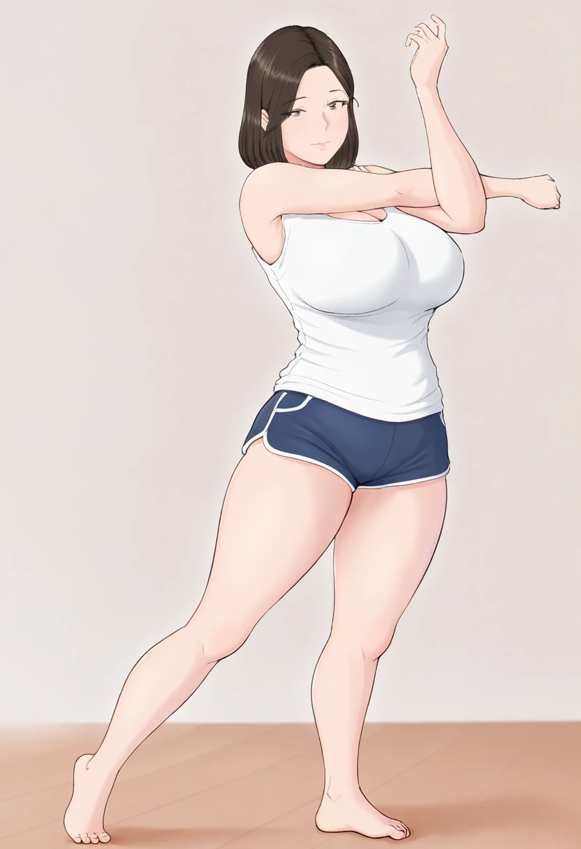 anime girl in a black swimsuit with a cat on her head, small curvy loli, is wearing a swimsuit, (anime girl), loli, cute anime girl, seductive anime girl, ecchi anime style, anime best girl, ecchi, anime girl, attractive anime girl, loli in dress, pretty anime girl, an anime girl, cute girl wearing tank suit