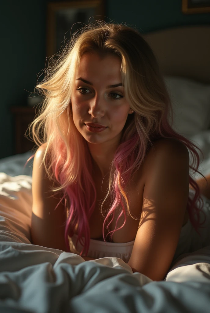 Ariana grande naked with legs open and pussy open lying on a bed with legs open showing pussy