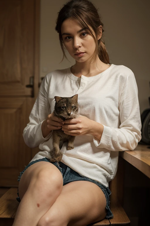 Sad cat