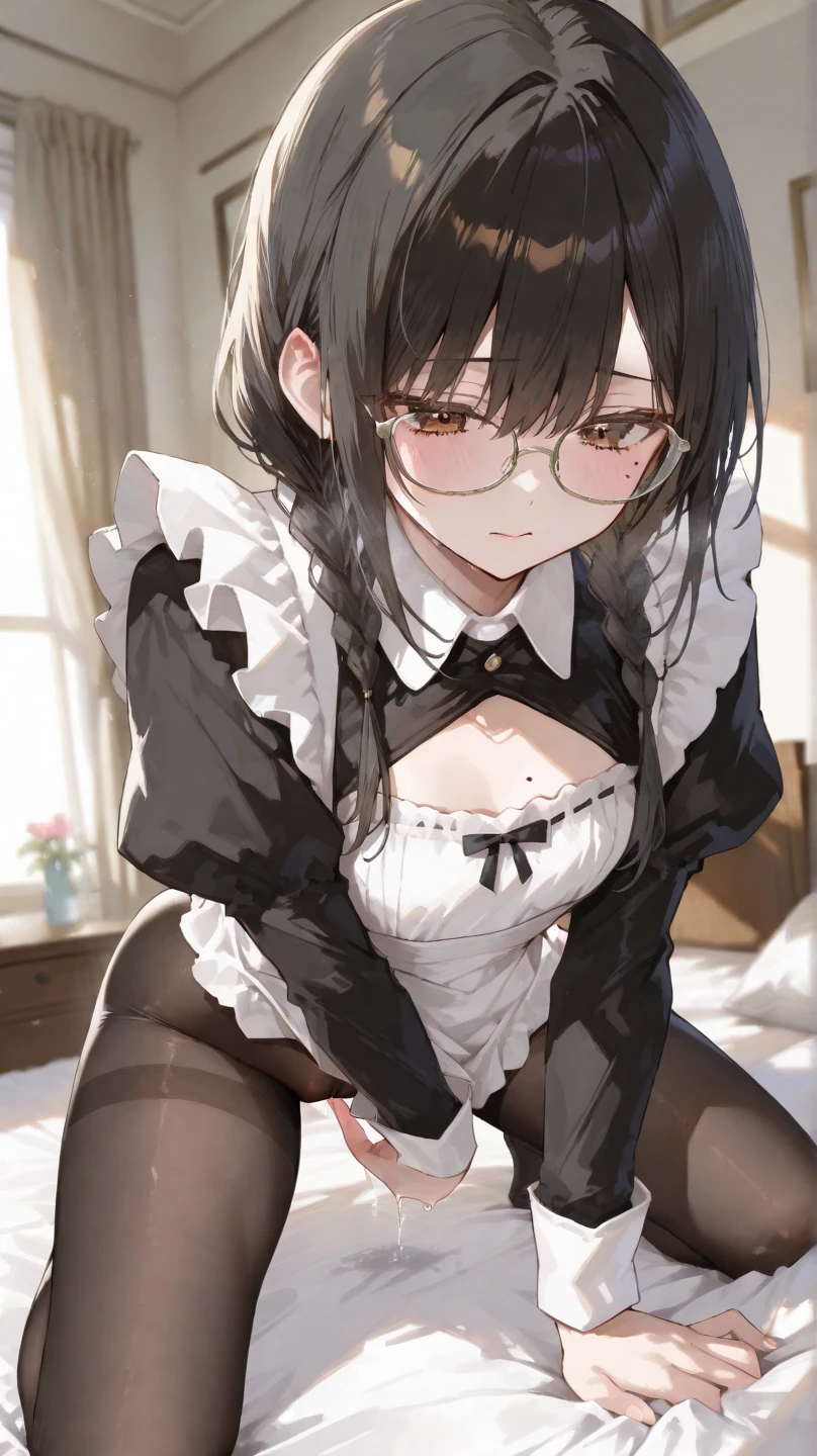 (must be follow these prompts:2.2),masterpiece,best quality,extremely detailed,(in her clothing:3.0),(in her formal styled business suit clothing:2.6),(adorable expression:2.5),(usual face:2.2),(displayed one girl on single picture:2.3),(black hair:2.1),(A short, slightly chubby new employee in a business suit working in modern Tokyo:2.2),(The new employee is short and wears a full-length business suit.:1.7),(A cute moan like a young girl:2.1),(その新入社員はInnocent faceをしている:1.7),(The new employee was wearing a business suit with light yellowish brown semen stains from an incident some time ago that had caused uneven staining.:1.8),(The new employee&#39;s breasts, covered by her business suit, are bulging out due to her strong sexual desire.:1.9),(Lewd love juices dripping down the inner thighs of his dark grey trousers:2.1),(clothing violated:1.9),(japanese pretty girl:1.7),(men's elected twangers were inserted her:2.3),(she was already stroked up to the depth intervaginal sensual spot:1.7),(notably buldged up her inner labia majora:2.6),(A young, shy moan:1.5),(big breasts in her clothing:2.2),(A new employee with a very innocent look while working in the office:2.3),(The new employee is short but has a slightly plump body.:1.9),(The crotch of his dark grey trousers is heavily discolored with love juice stains.:2.5),(The new employee is convulsing and dripping love juice from her pussy, which is hidden under her pants.:1.8),(The new employee&#39;s dark grey trousers, tightly encircling her plump thighs, are damp with lascivious secretions.:1.9),(The new employee endures the slush between his legs by keeping his dark grey trousers on tight.:2.5),(The corner of a young girl&#39;s body々A new employee whose entire body was toyed with by the lewd urges that wriggled wetly.:1.7),(A new employee who is always holding his crotch over his dark grey trousers:1.7),(A moan filled with childish embarrassment:1.5),(The new employee&#39;s suit-covered breasts and nipples are bulging with lust.:1.8),(The new employee&#39;s lewd body beneath her clothes is swelling slightly with her lascivious reaction.:1.6),(The new employee works very diligently.:2.5),(The new employee has short, thick legs.:1.6),(first time々New Employees:2.2),(she looks like japanese idol:2.3),(The dark grey trousers are made of a durable fabric that will never tear.:4.3),(Her bursting breasts are completely hidden under a dark grey office suit:1.8),(she looks like a ta:2.0),(All of this happened to the new employee himself, not anyone else.:2.1),(Slimy semen was leaking from the crotch area of his dark grey trousers.:1.6),(tough business suit:2.2),(Make sure to depict the face:5.3),(Calm expression:4.3),(Innocent face:3),(The story focuses on just that one new employee.:3.3),(The only characters that appear are the new recruits.:4.2),(Portrait Style:5)