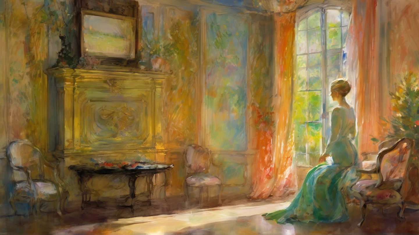 Focus on the room